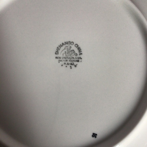 Vintage Anchor Hocking Shenango Avanti Dinner Plate - Picture 5 of 5